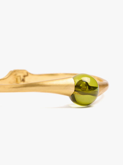 Rigid Bracelet With Stone Effect