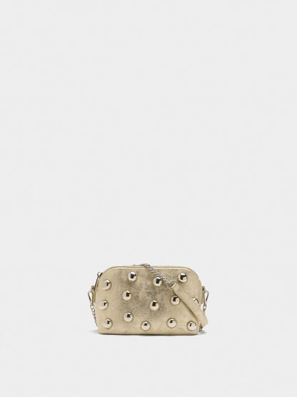 Crossbody Bag With Metallic Spheres