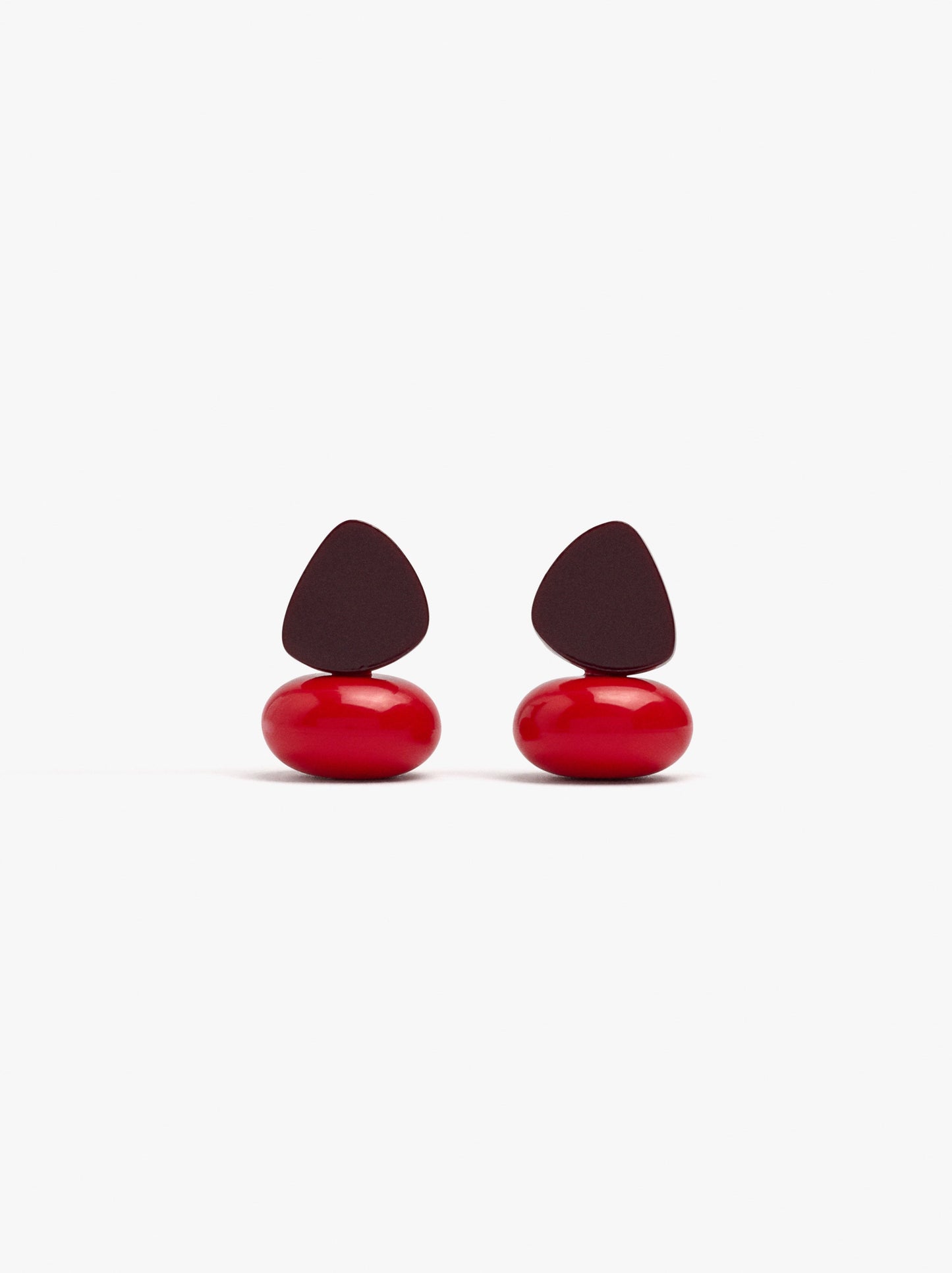 Short Resin Earrings