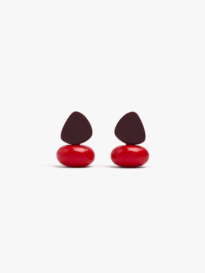 Short Resin Earrings