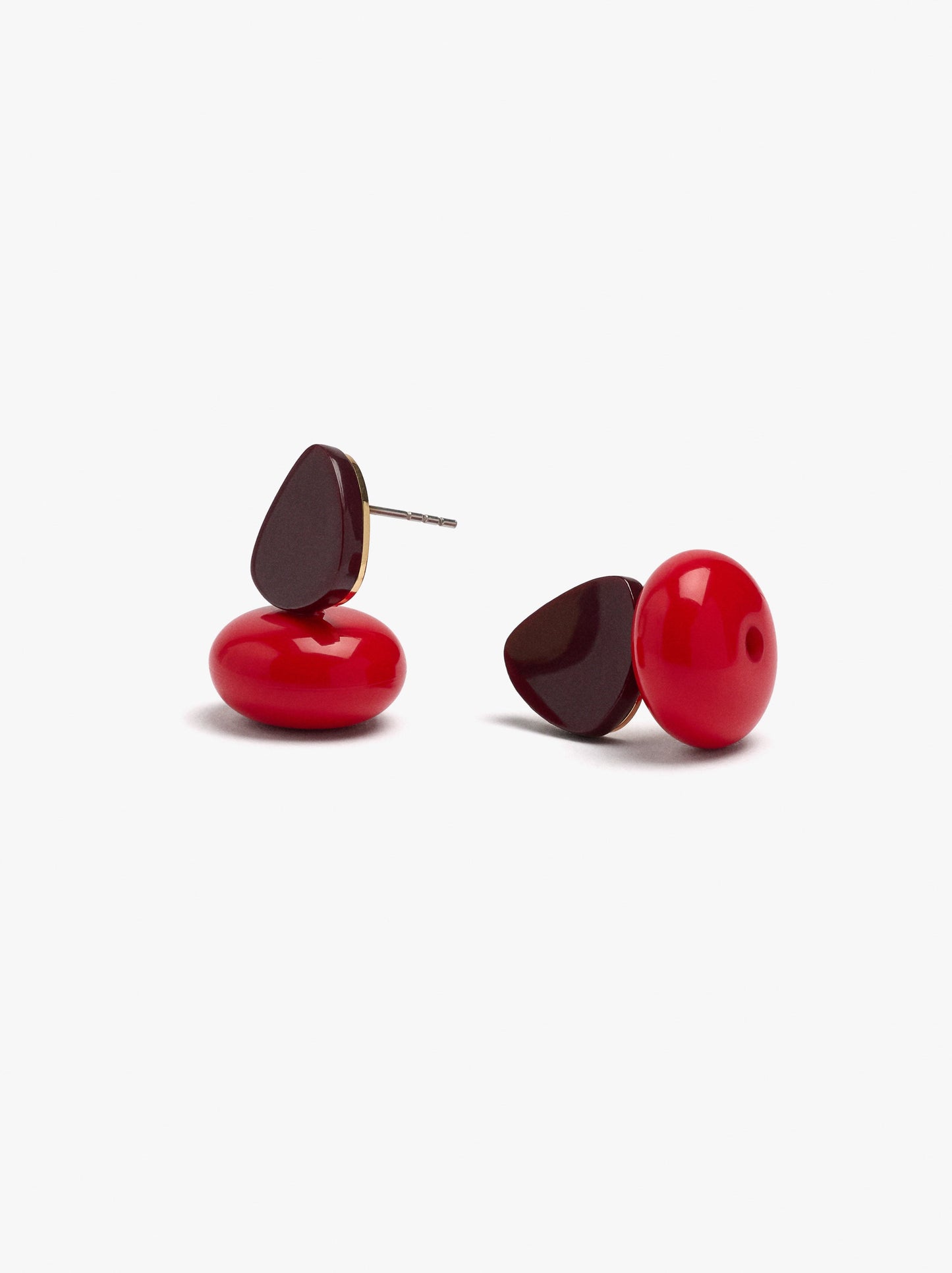 Short Resin Earrings
