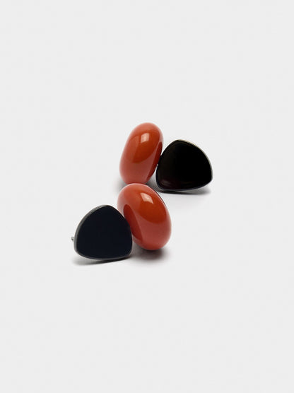 Short Resin Earrings