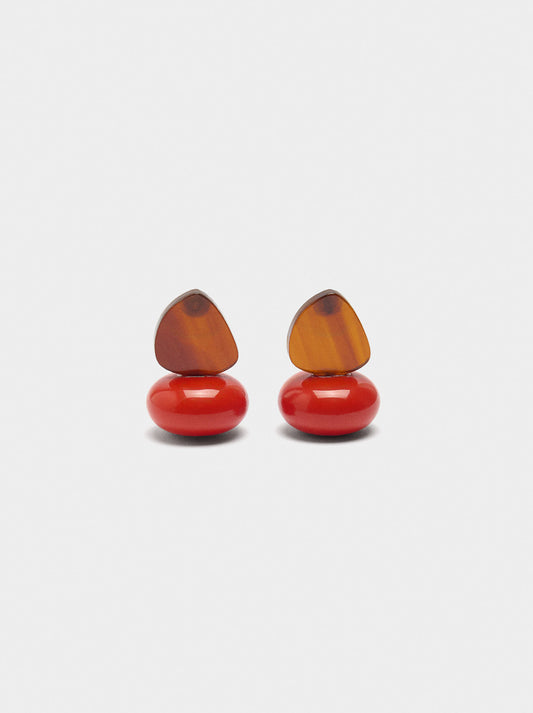 Short Resin Earrings