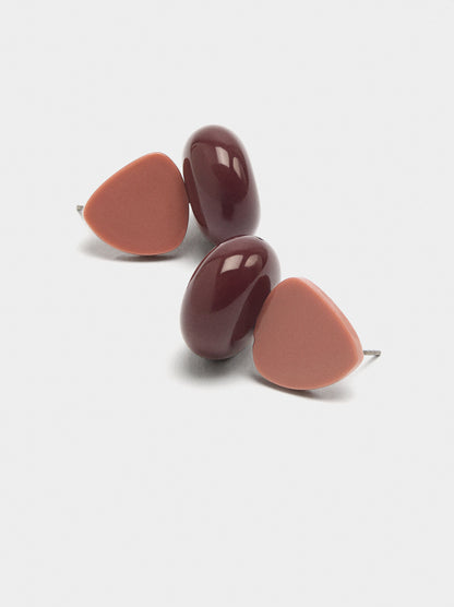Short Resin Earrings