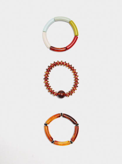 Set Of Elastic Bracelets