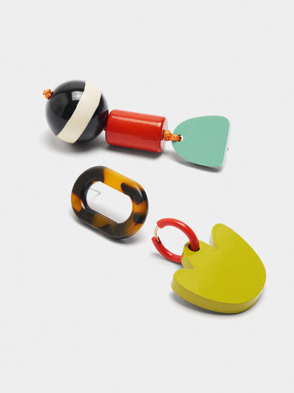 Asymmetric Long Earrings