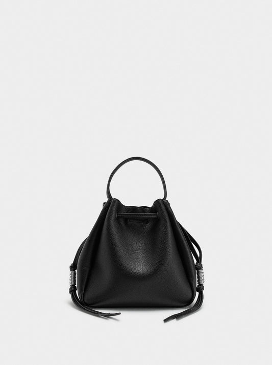 Bucket Bag With Texture