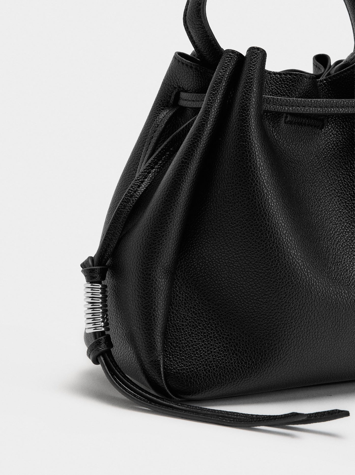 Bucket Bag With Texture