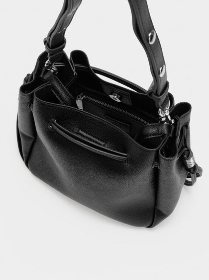 Bucket Bag With Texture