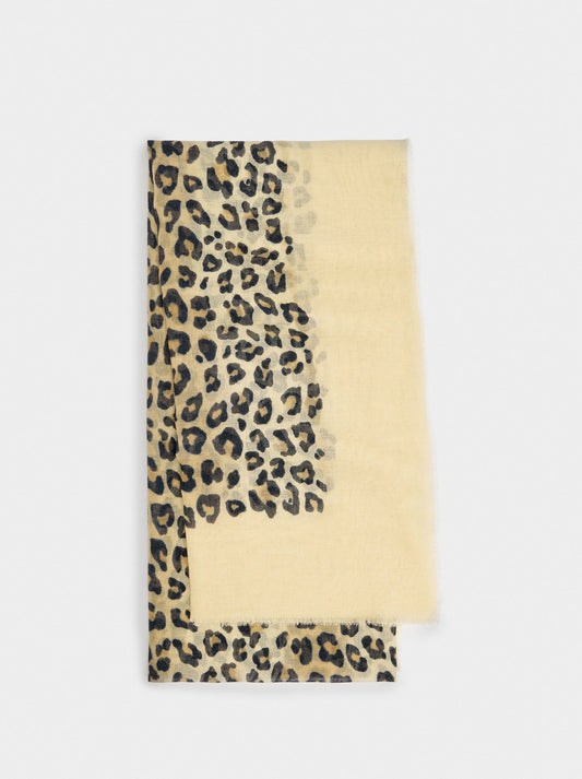 Scarf With Animal Print