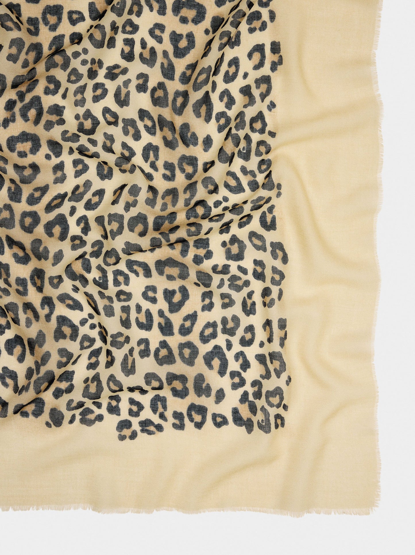 Scarf With Animal Print