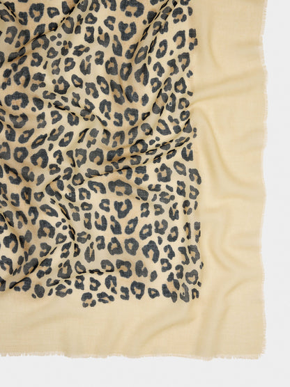 Scarf With Animal Print