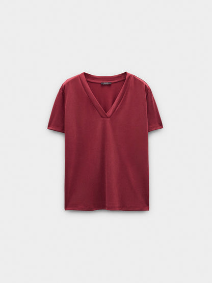 V-Neck Basic T-Shirt