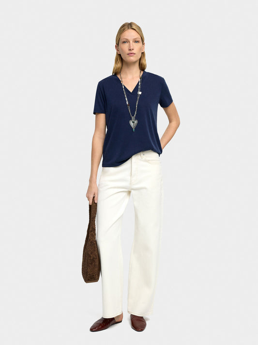 V-Neck Basic T-Shirt