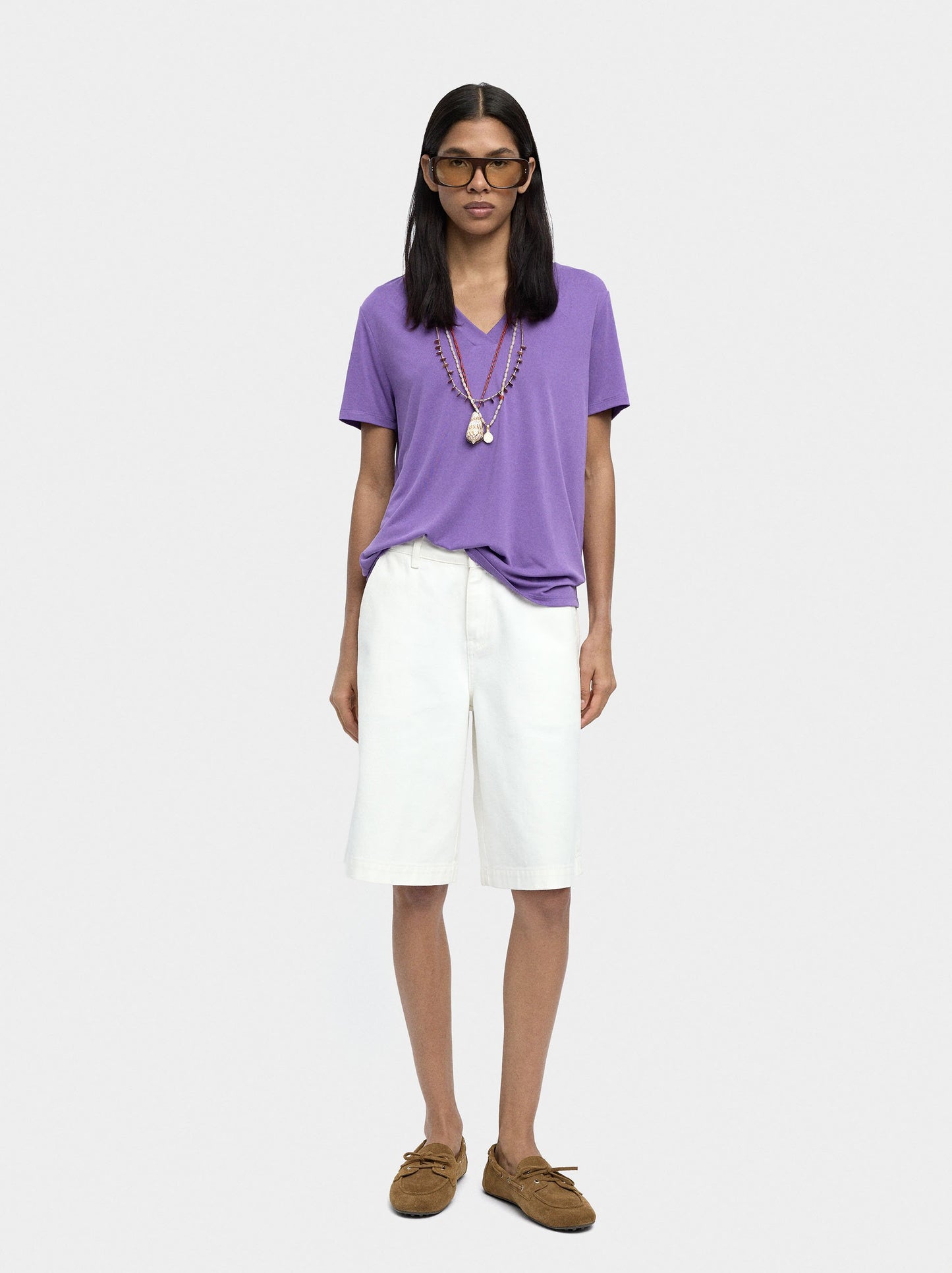 V-Neck Basic T-Shirt