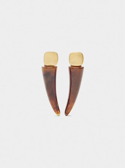 Earrings With Stone Effect