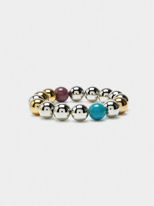 Elastic Bracelet With Beads