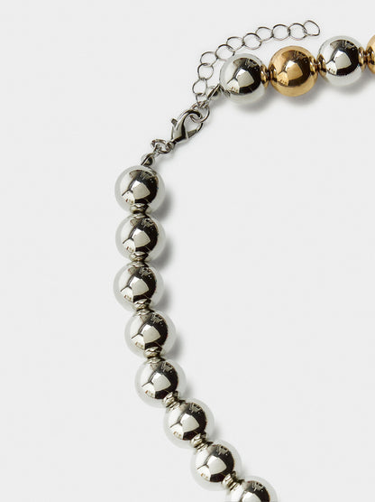 Short Necklace With Beads