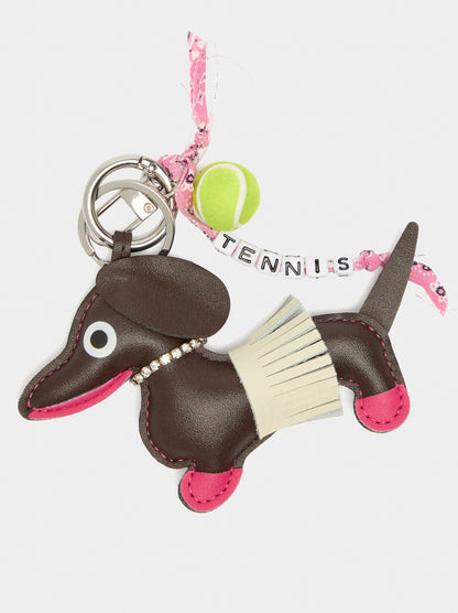 Dog Keychain Charm