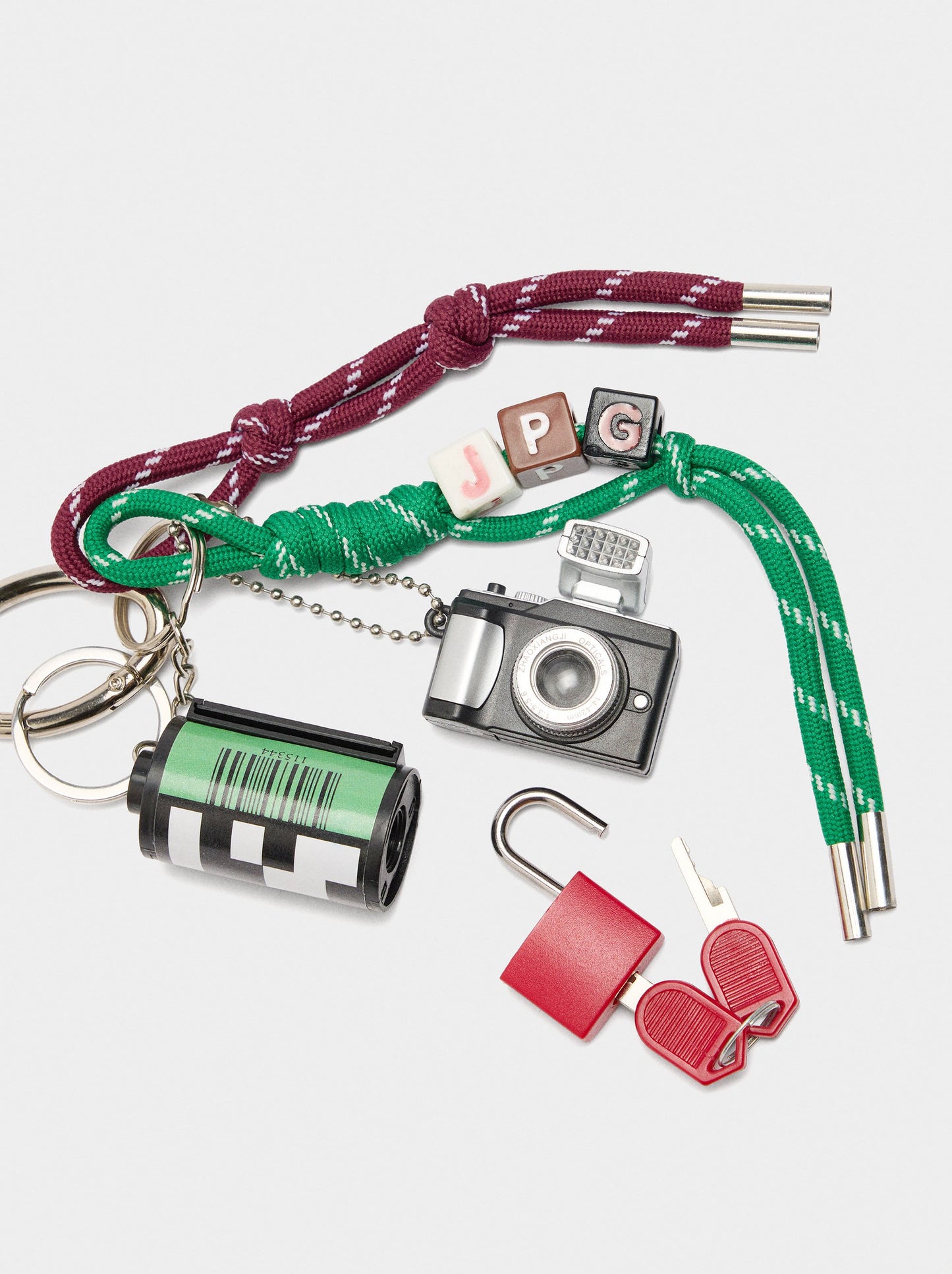 Keychain Charm Camera