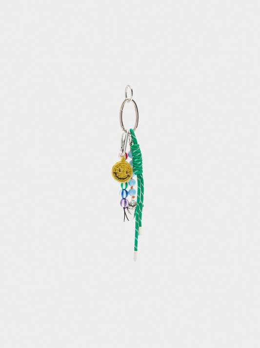 Keychain Charm Happy Face