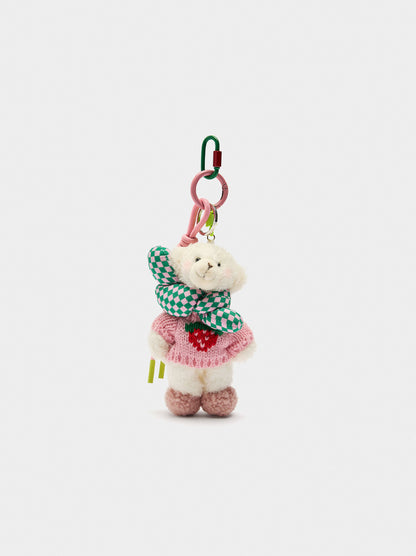 Bear Keychain Charm