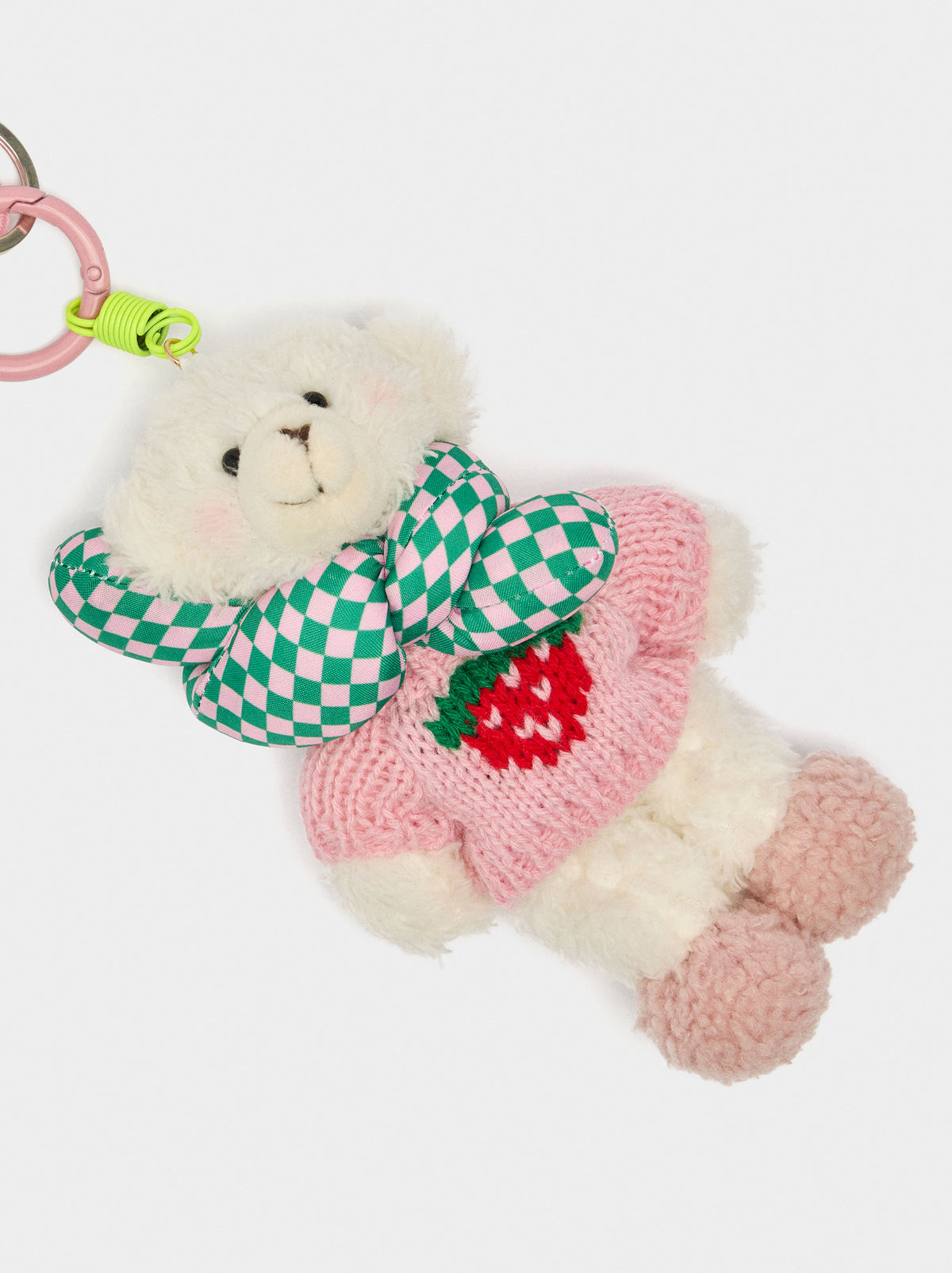 Bear Keychain Charm