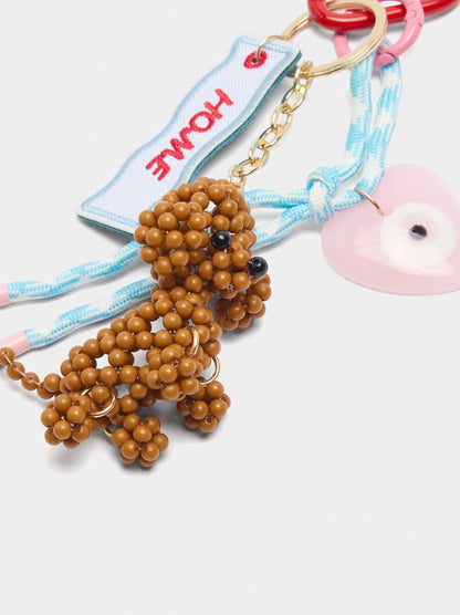 Dog Keychain Charm