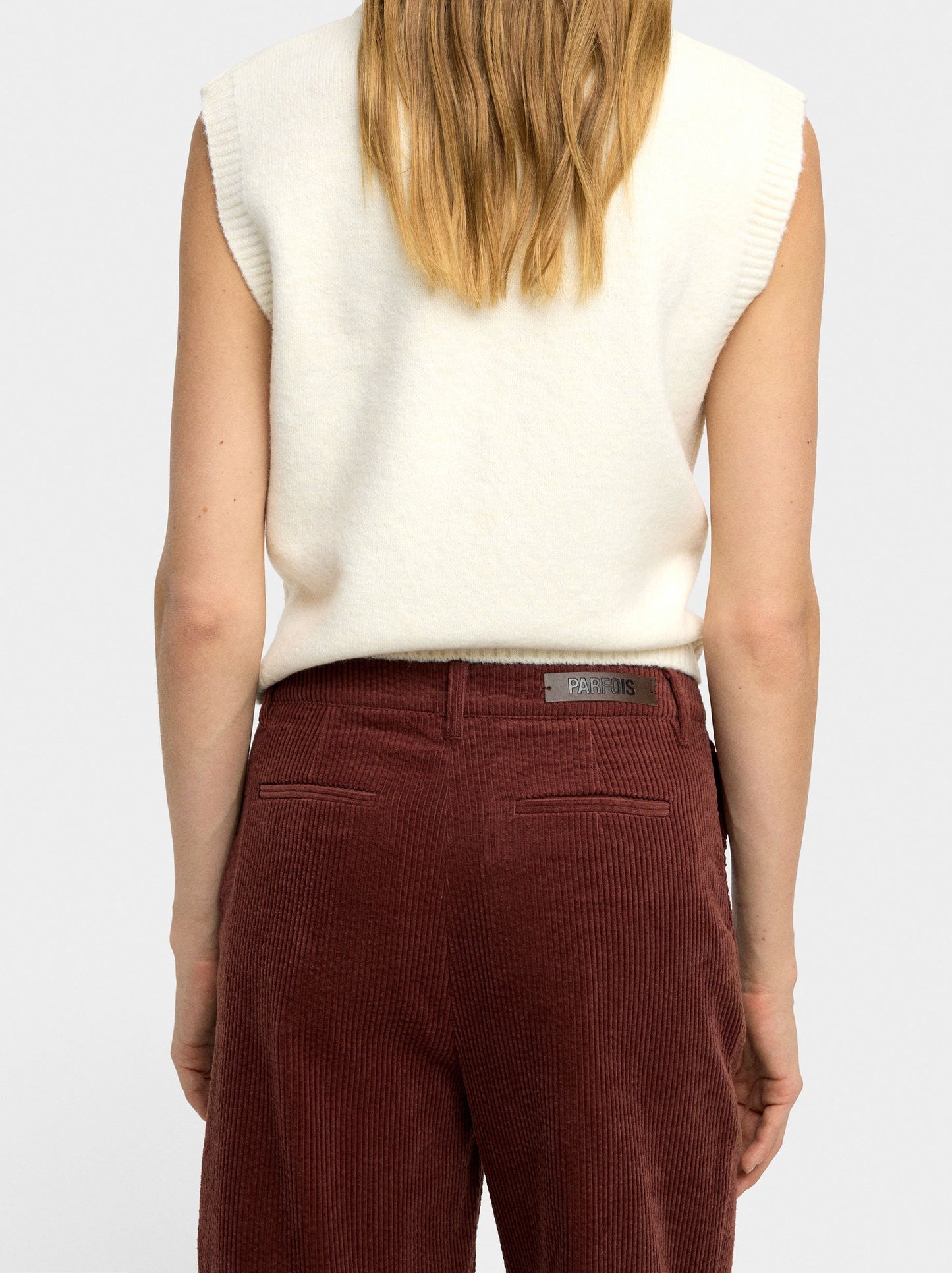 Corduroy Trousers With 100% Cotton