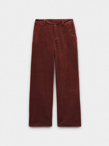Corduroy Trousers With 100% Cotton