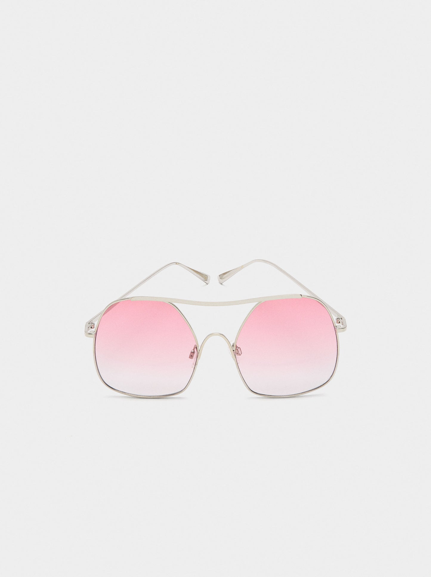 Semi-Transparent Round Sunglasses