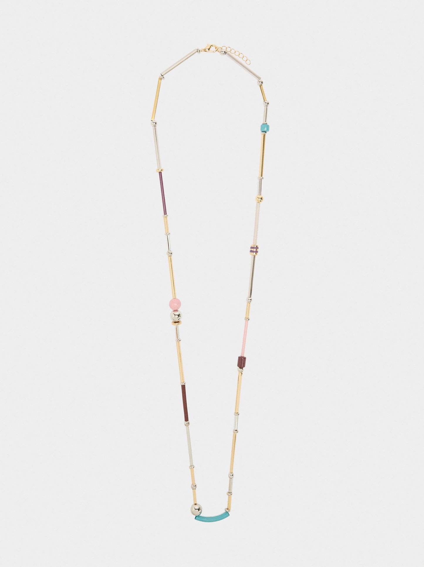 Long Necklace With Enamel