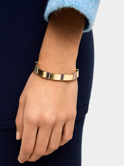 Elastic Bracelet With Enamel