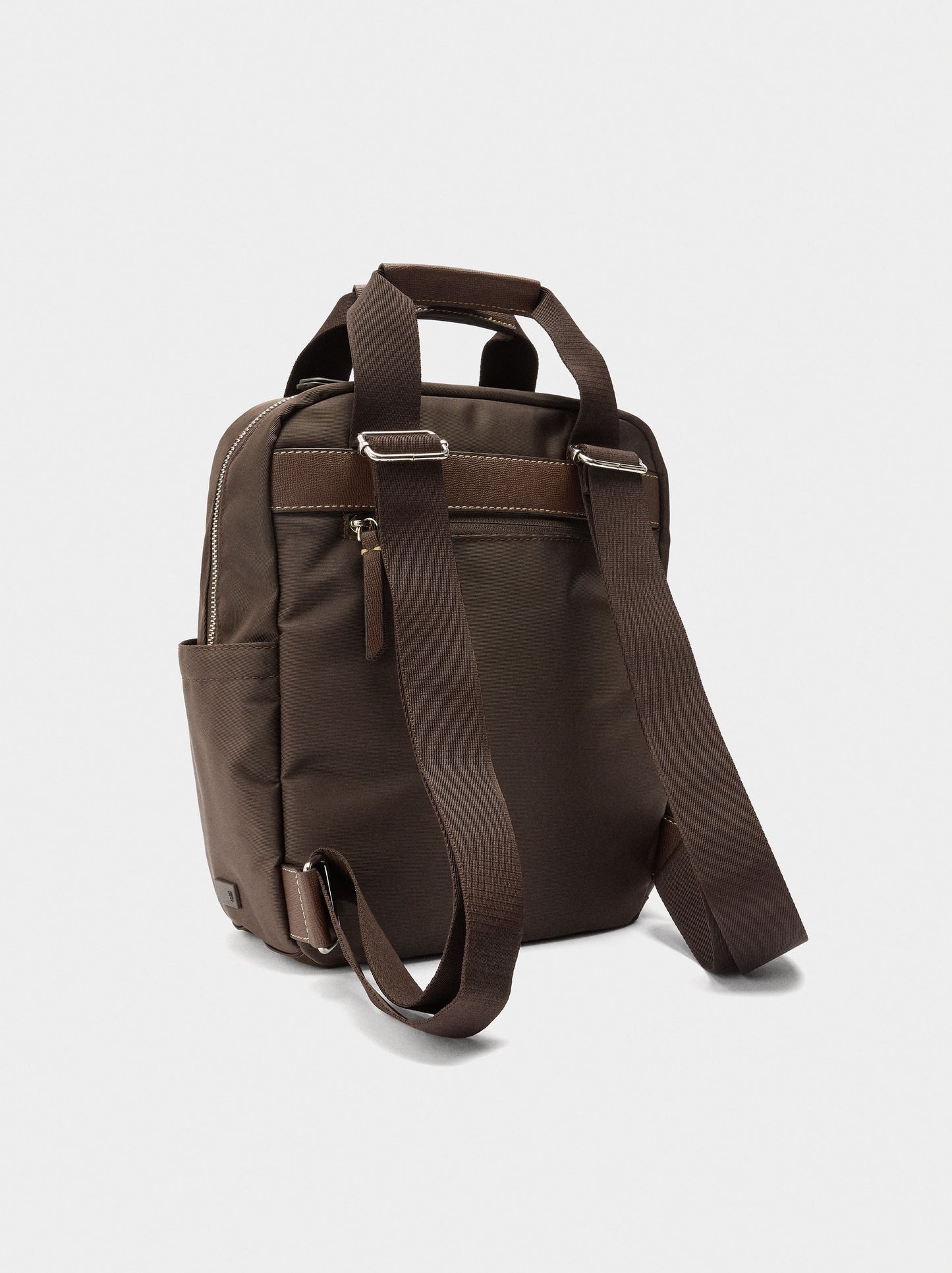 Nylon Backpack With Pendant