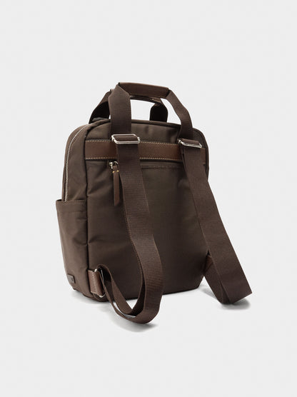 Nylon Backpack With Pendant