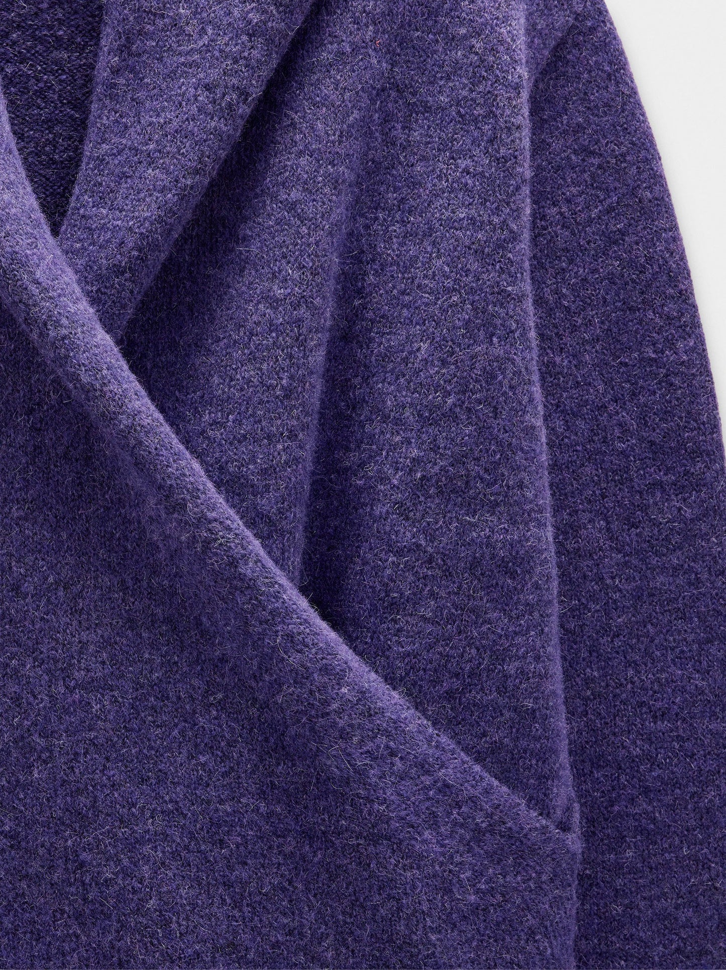 Knit Sweater With Crossover