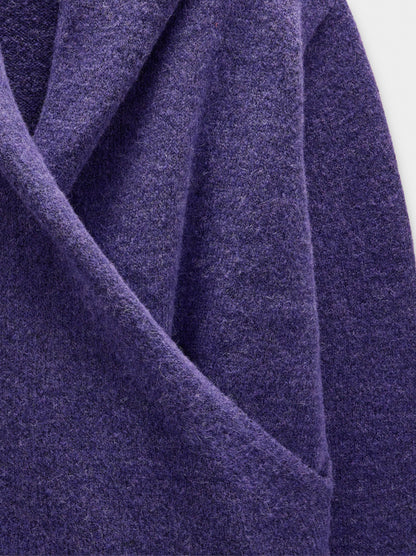 Knit Sweater With Crossover