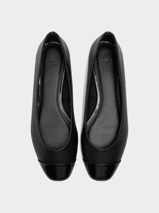 Contrast Ballet Flats