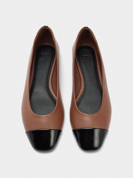 Ballet Flats With Contrast