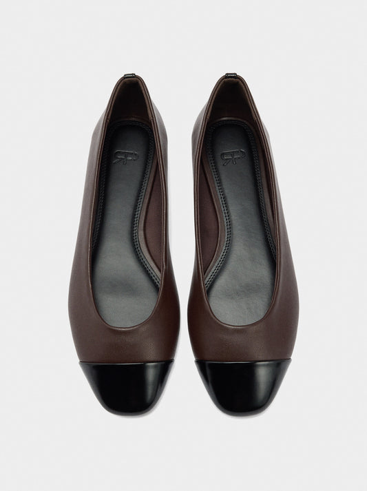 Ballet Flats With Contrast