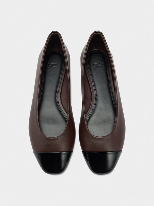 Ballet Flats With Contrast