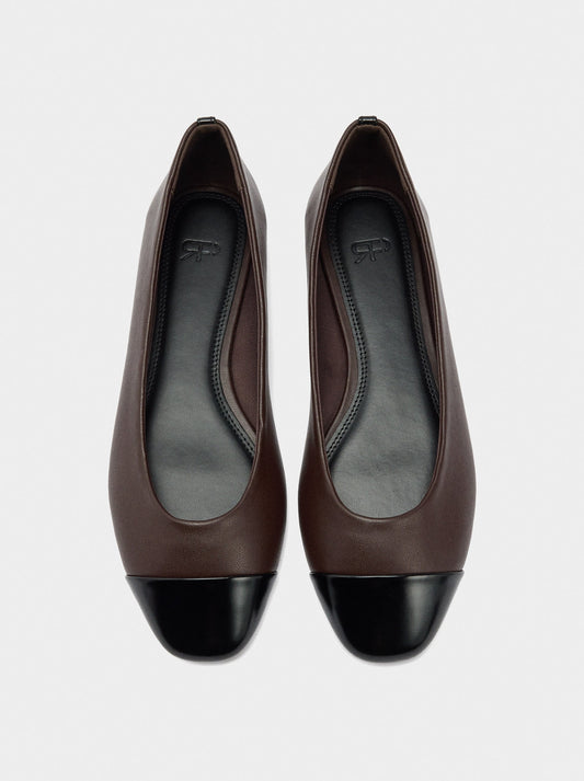 Ballet Flats With Contrast