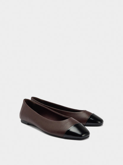 Ballet Flats With Contrast