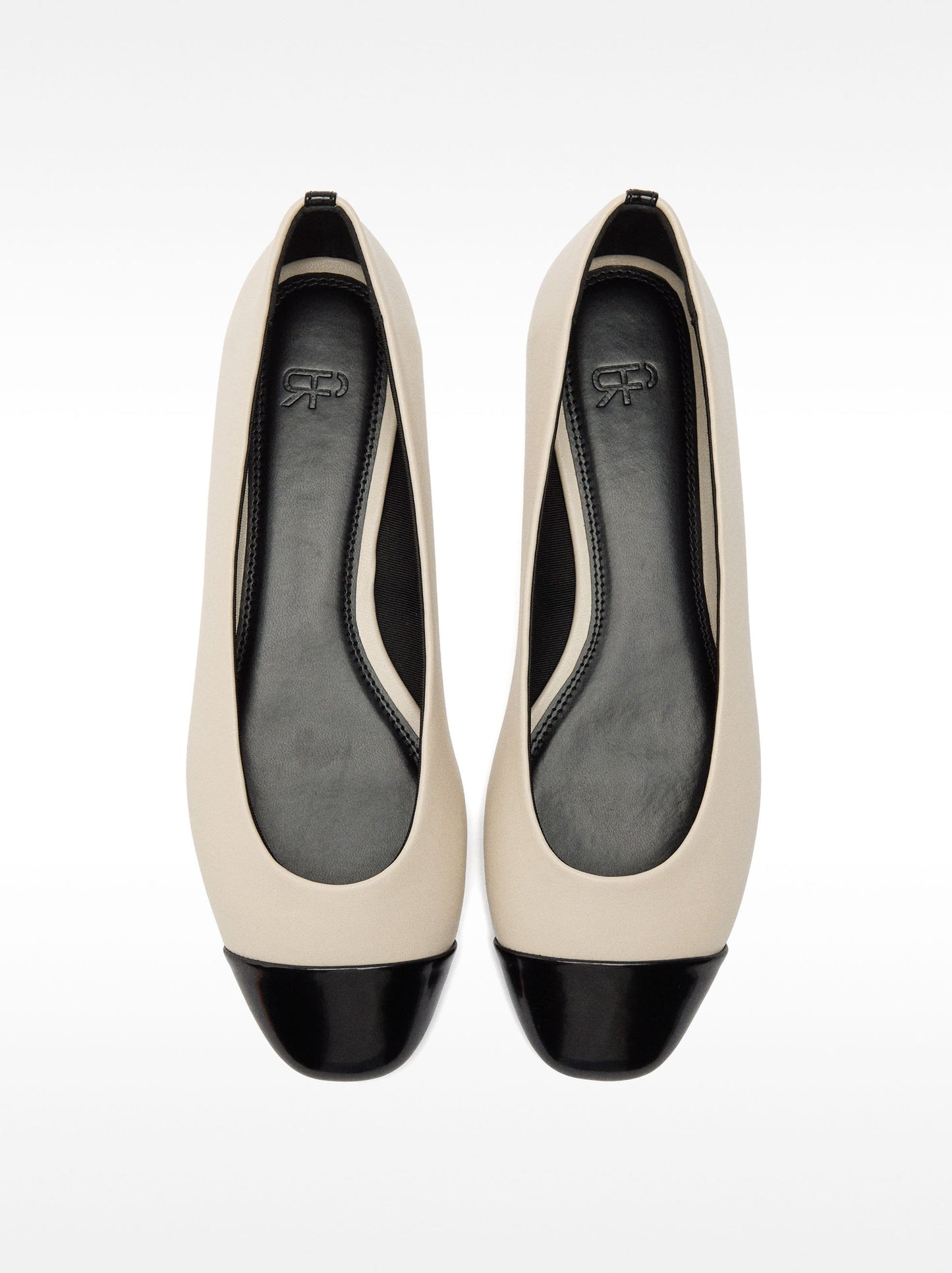 Contrast Ballet Flats