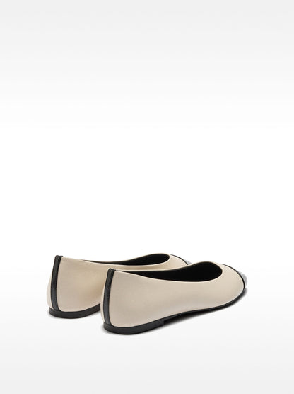 Contrast Ballet Flats