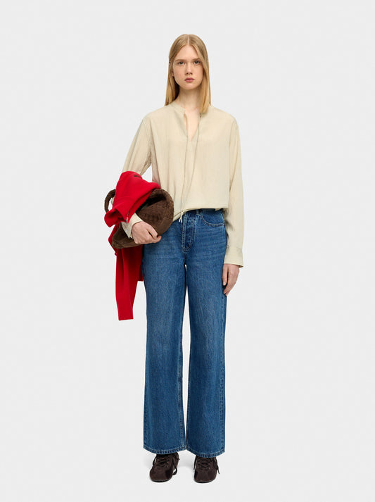 Striped Long-Sleeve Shirt