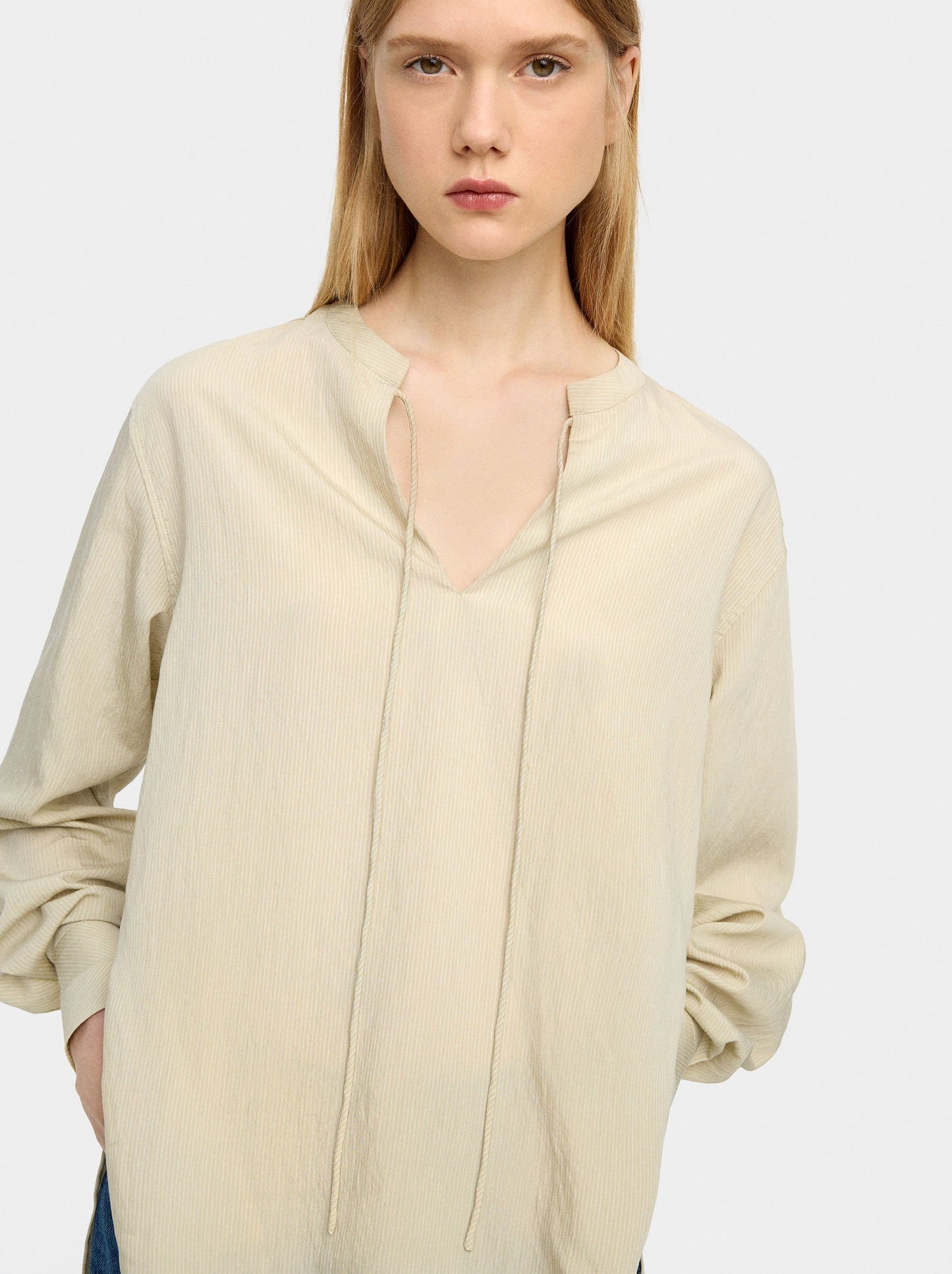 Striped Long-Sleeve Shirt