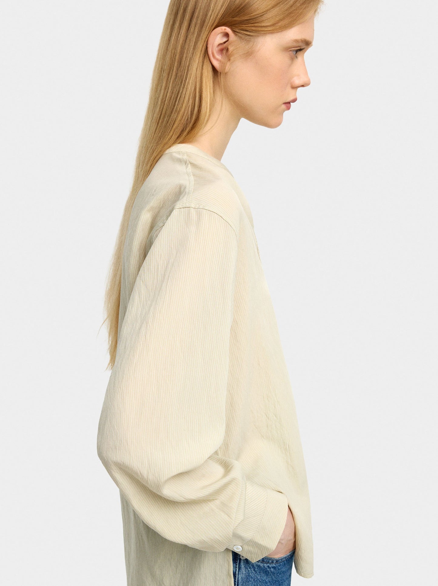 Striped Long-Sleeve Shirt