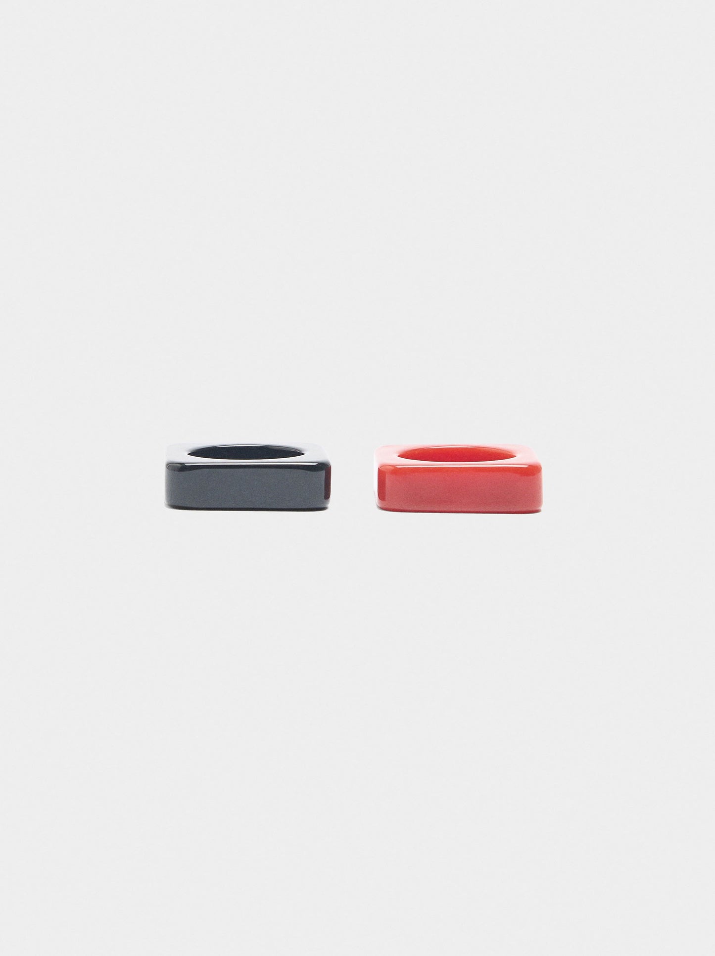 Set Of Rings With Squares