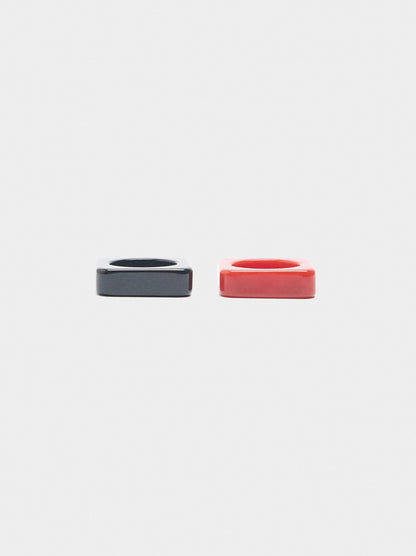 Set Of Rings With Squares